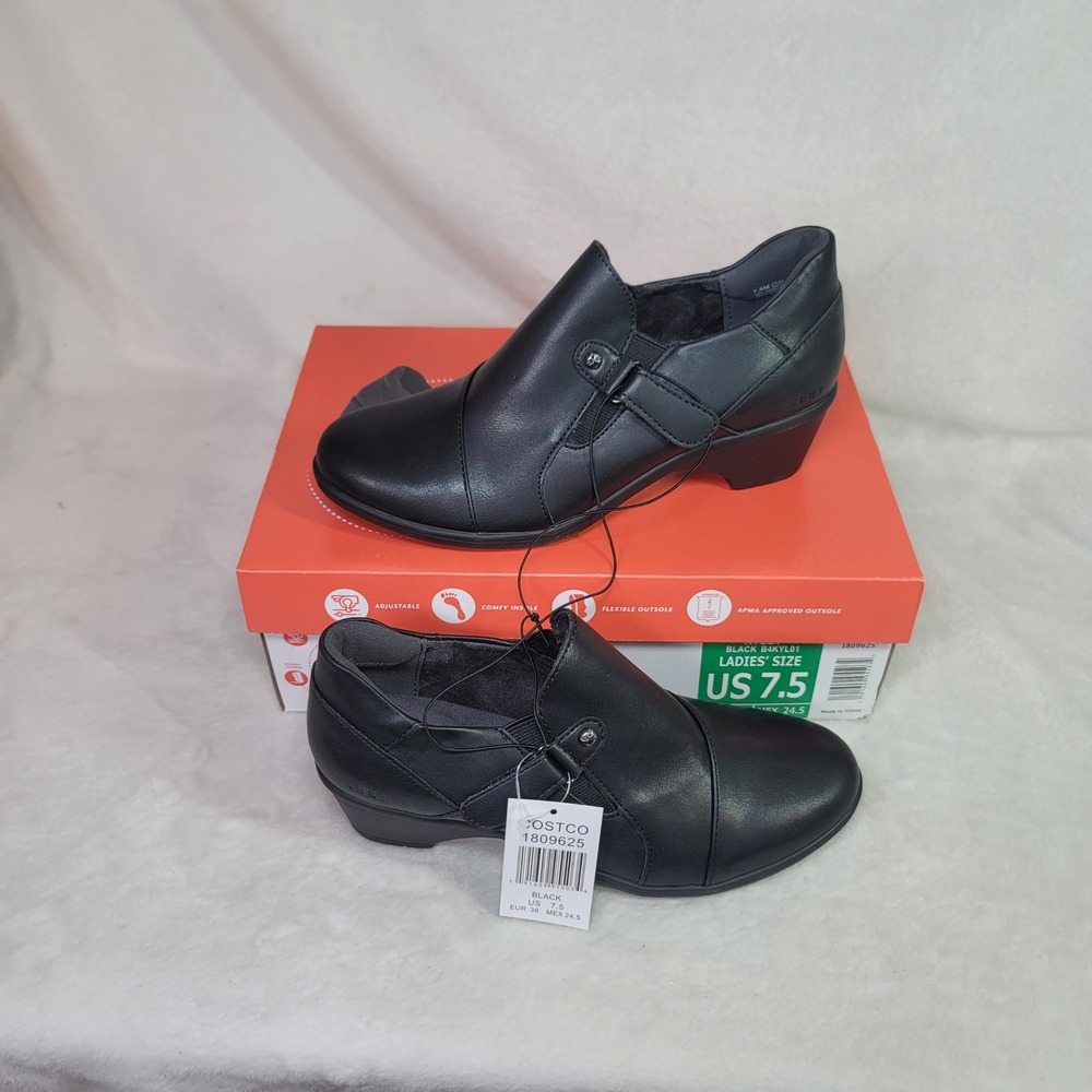 JBU Kyley Retro Y2K Clogs Black Dark Academia Office‎ Going Out Size 7.5 Slip On